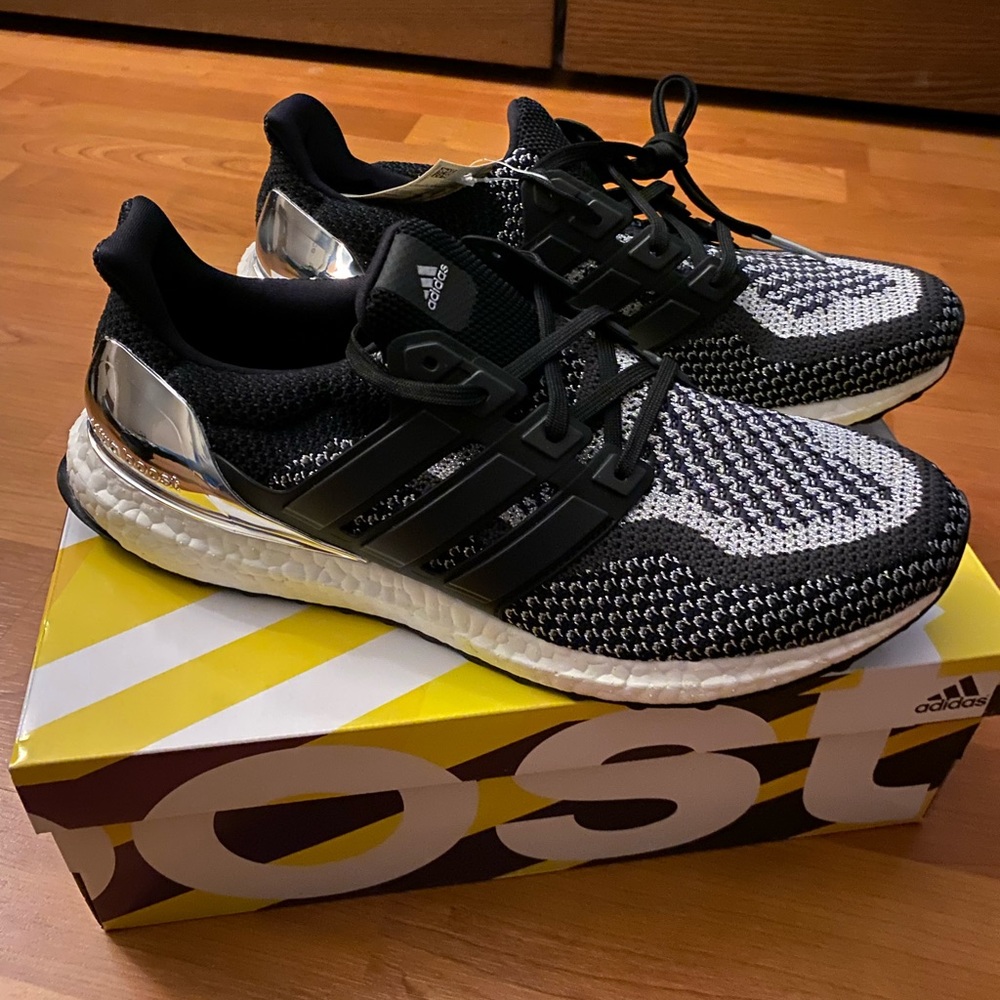 UltraBoost 2.0 LTD Silver Medal Sneakers MENS - Picture 3 of 8